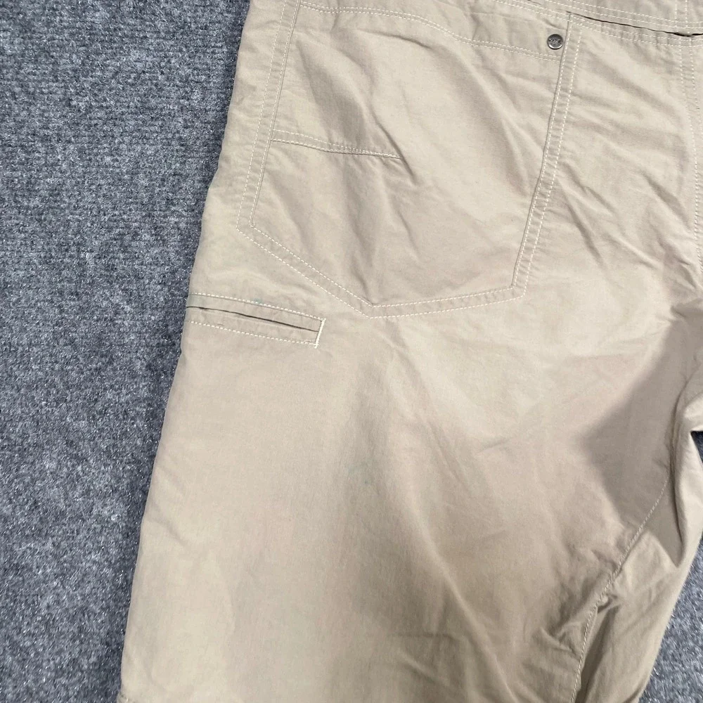 KUHL Liberator Convertible Pants Mens 36x31 Khaki Zip Off‎ Hiking